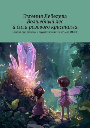 обложка книги Волшебный лес и сила розового кристалла. Сказка про любовь и дружбу для детей от 3 до 10 лет автора Евгения Лебедева