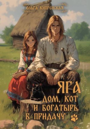обложка книги Яга. Дом, кот и богатырь в придачу автора Ольга Кипренская