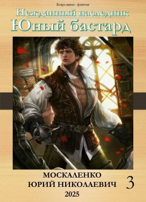 обложка книги Юный бастард. Книга третья автора Юрий Москаленко