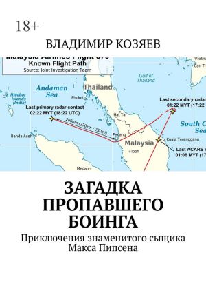 обложка книги Загадка пропавшего Боинга. Приключения знаменитого сыщика Макса Пипсена автора Владимир Козяев