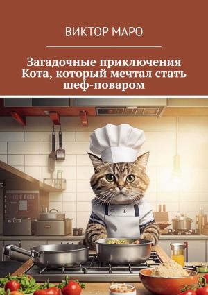обложка книги Загадочные приключения Кота, который мечтал стать шеф-поваром автора Виктор Маро