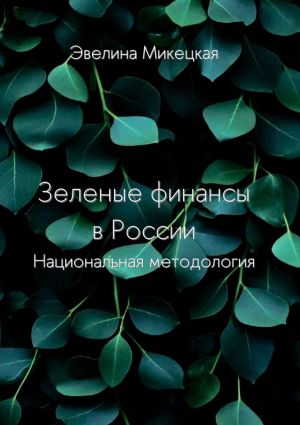 обложка книги Зеленые финансы в России. Национальная методология автора Эвелина Микецкая