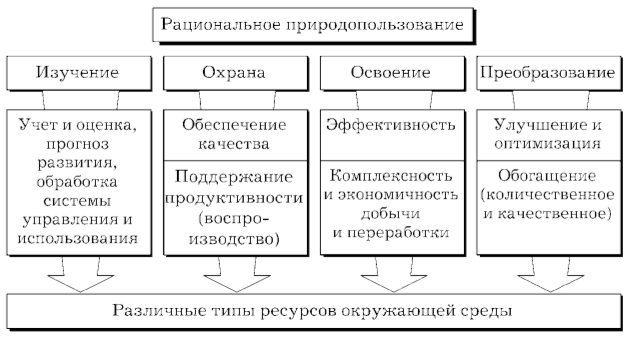 Приведите примеры рационального и нерационального природопользования заполните схему