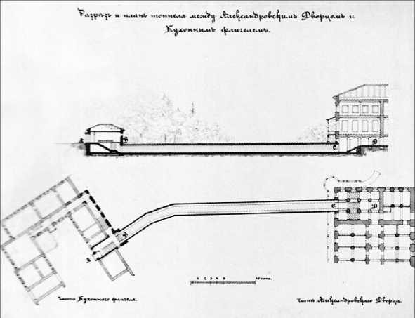 План александровского дворца