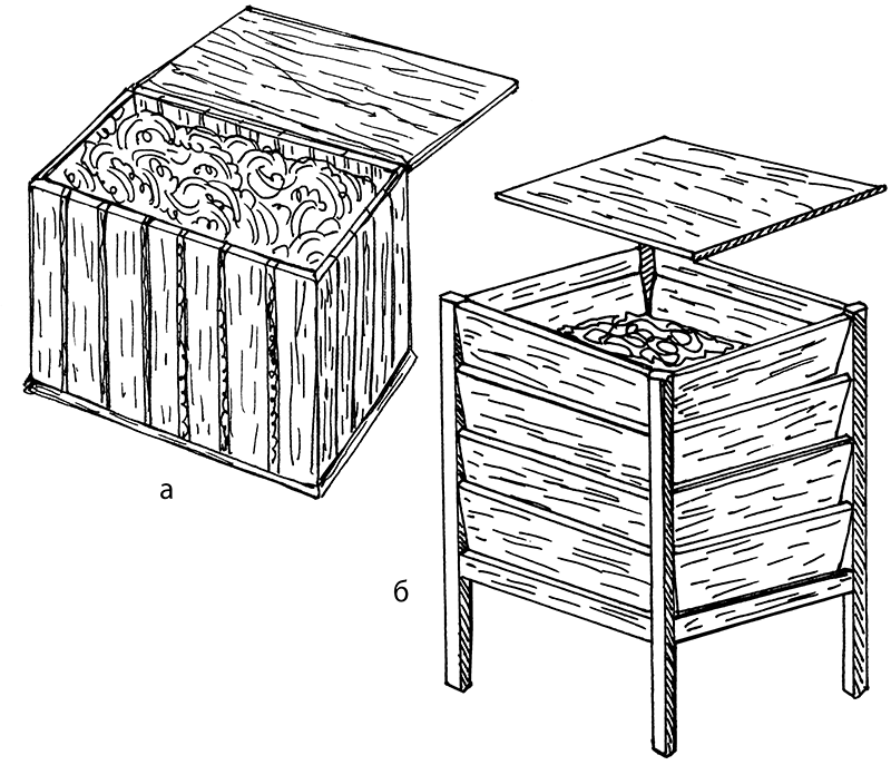 Компостный ящик своими руками варианты изготовления с чертежами