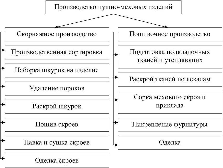 Приемы производства. Пушно меховые товары Товароведение. Этапы производства пушно меховых товаров. Производство меховых изделий этапы. Схему-классификация пушно меховых товаров.