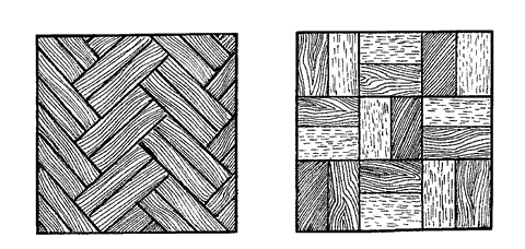 Паркет рисунок карандашом