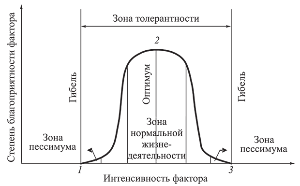 Закон оптимума рисунок