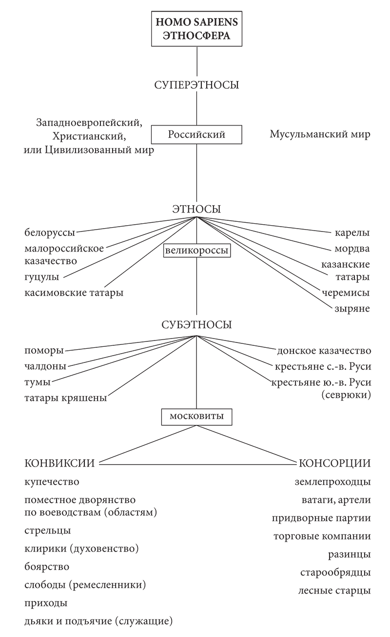 Гумилев развитие этносов