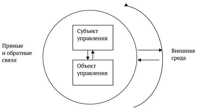 Субъект управления это в менеджменте. Стратегическое управление внешнее окружение. Прямые и обратные связи в управлении.