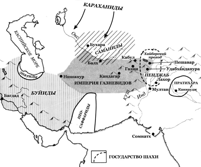 Империя караханидов карта