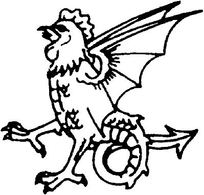 Какое мифическое существо на гербе крыма. Василиск геральдика. Мифические существа в геральдике. Дракон геральдика. Эмблемы мифических существ.