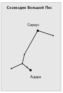 Созвездие малый пес схема по точкам