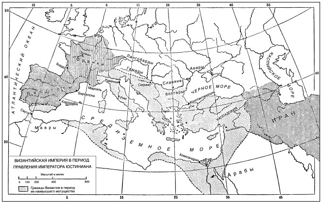 Византийско готские войны карта