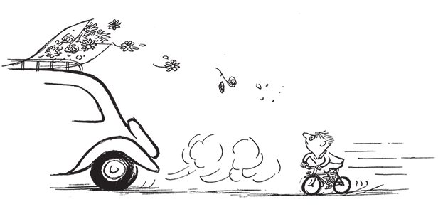 Машинки догони. Машины догоняют рисунок. Малыш Николя и велосипед. Лужа карикатура. Малыш Николя и велосипед рисунок.