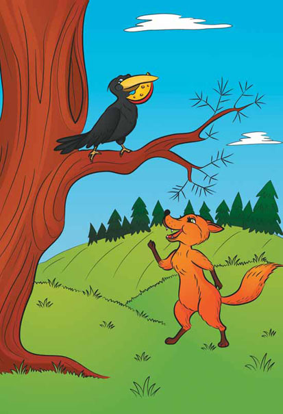 Спирает в зобу. Ворона и лисица. Басни. Ворона и лисица иллюстрация. Иллюстрация к басне ворона и лисица. Иллюстрация к вороне и лисице.
