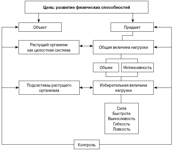 Схема управления спорта