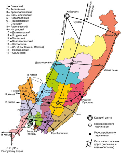 Приморский край экономические районы. Приморский край на карте. Экономическая карта Приморского края. Приграничные территории Приморского края.