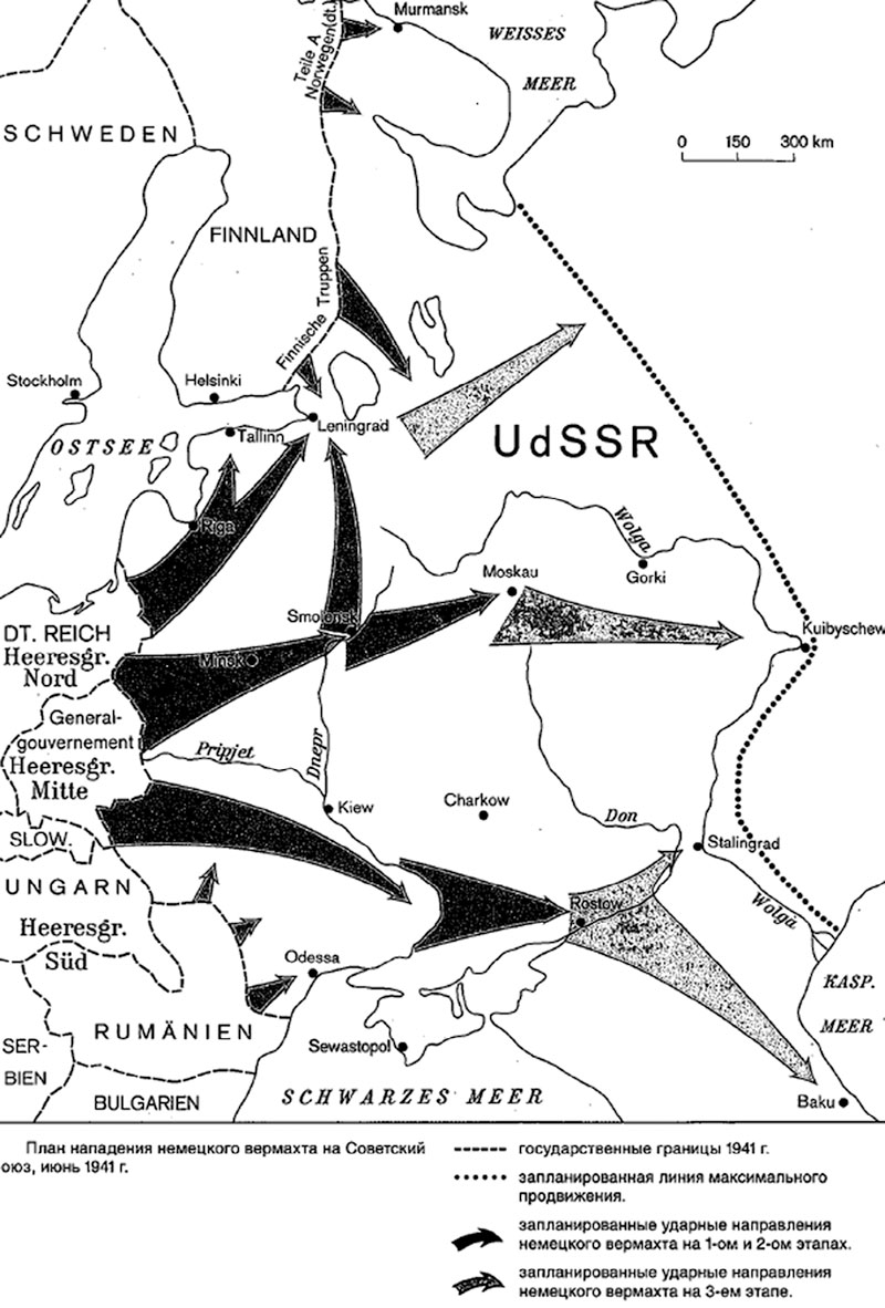 Планы барбаросса блицкриг