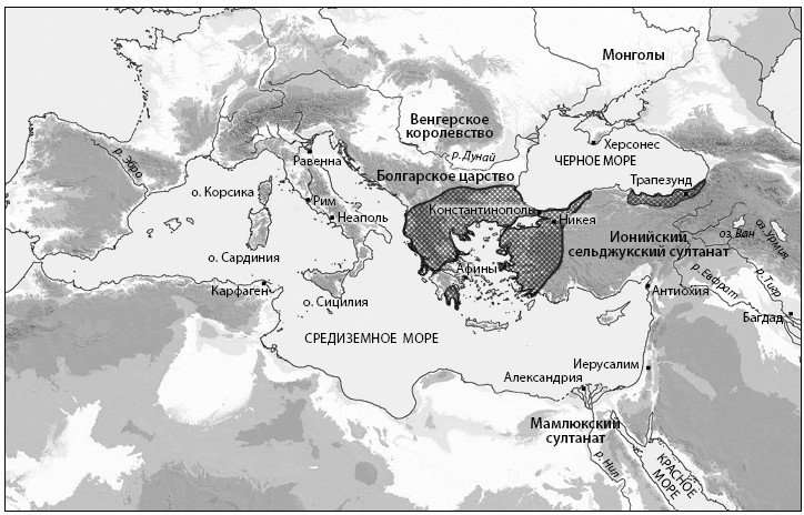 Мамлюкский султанат карта