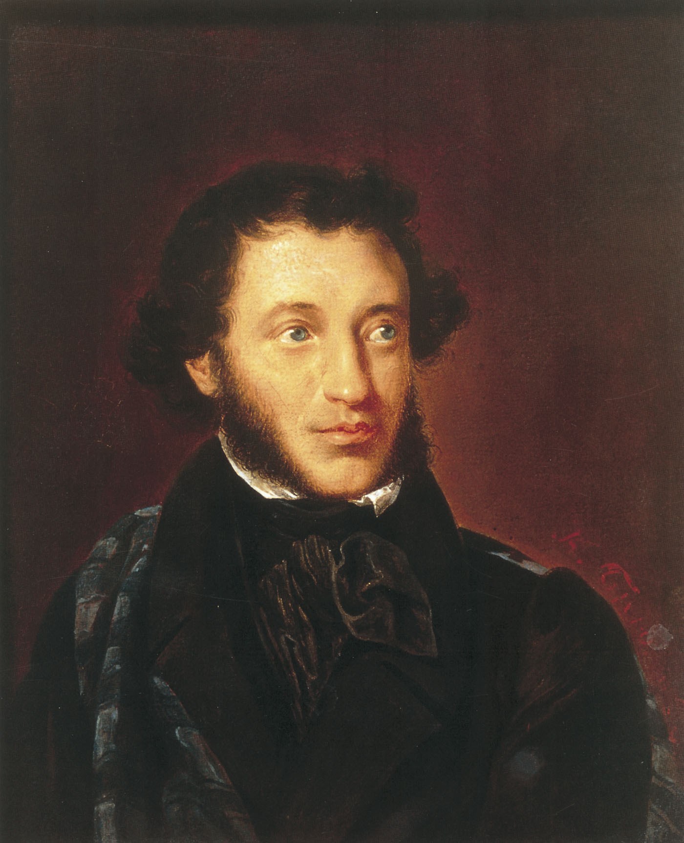 Брюллов портрет Пушкиной