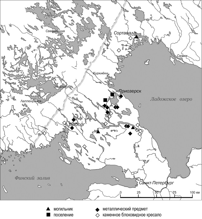 Археологическая карта карелии