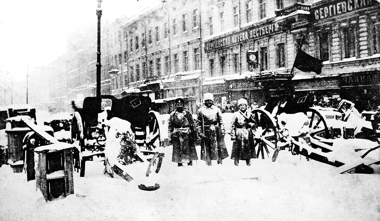 Февральская революция 1917 Санкт-Петербург