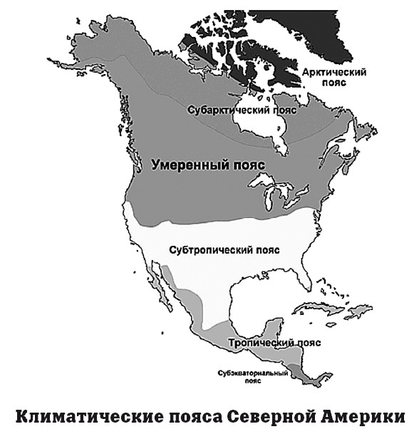 Субарктический пояс Северной Америки. Субтропический пояс Северной Америки. Климатические пояса Северной Америки. Климат западных побережий материков.