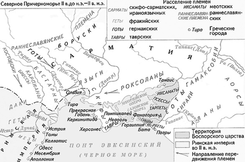 Карта причерноморья всех стран