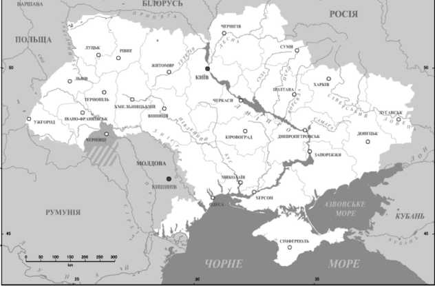 Границы украины 1991 и сейчас на карте