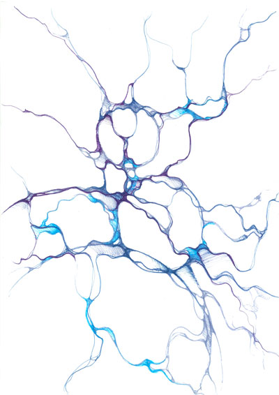 Нейрографическая линия как рисовать