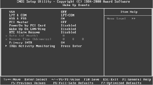 Значение enabled. Настройка IRQ. IRQ указывающего устройства. IRQ 248 характеристики.