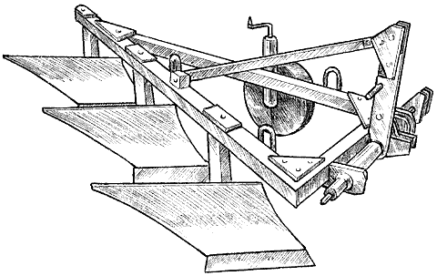 Как сделать плуг на минитрактор своими руками чертежи и размеры