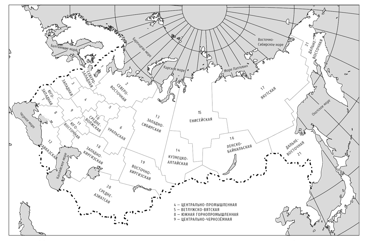 Моря ссср карты