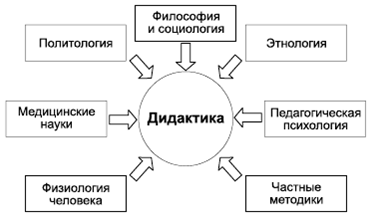 Составить схему связь дошкольной лингводидактики с другими науками