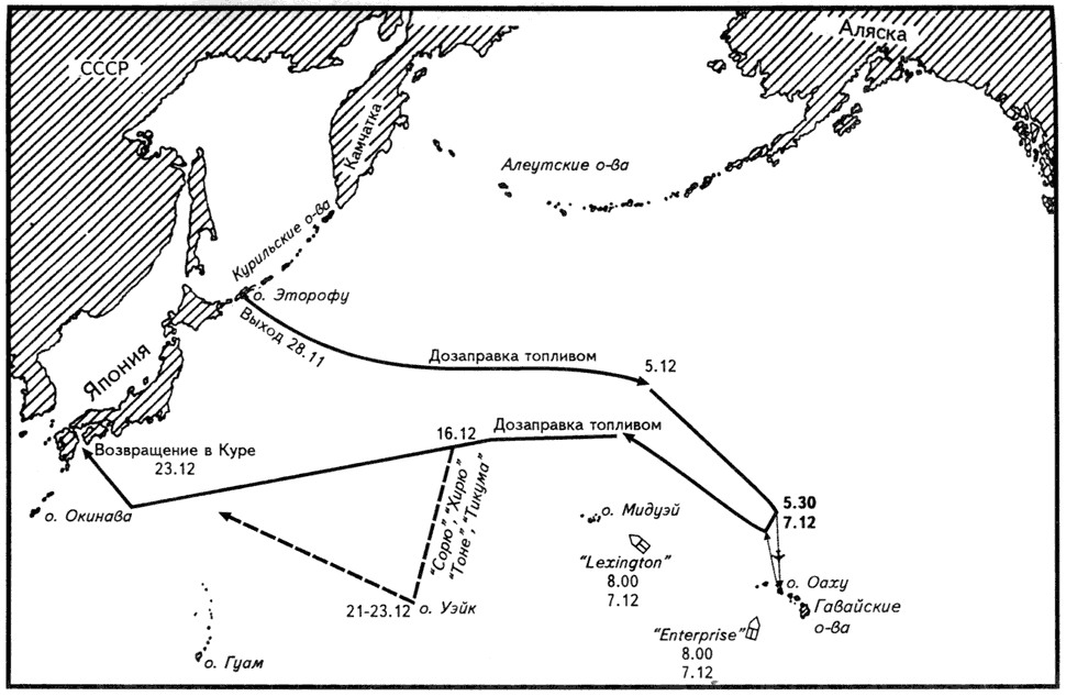 Военные действия на тихом океане и в азии в 1941 1945 гг карта