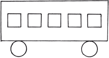 Нарисуй что нибудь прямоугольной формы младшая группа. Вагончики без колес. Рисование вагон в средней группе. Автобус из геометрических фигур. Поезд с геометрическими фигурами для детей.