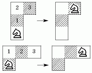Как ходит шахматный конь картинка