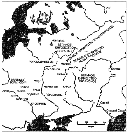 Великопермское княжество карта