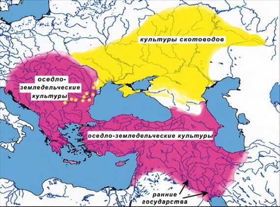 Афанасьевская культура карта