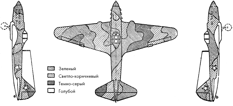 Ил 2 из дерева чертеж