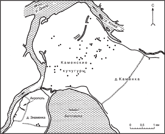 Великая знаменка карта