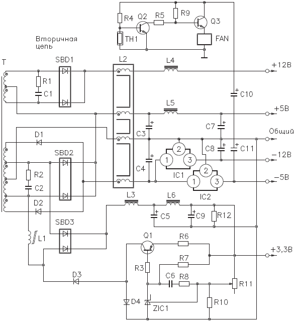 Схема ibm pc xt