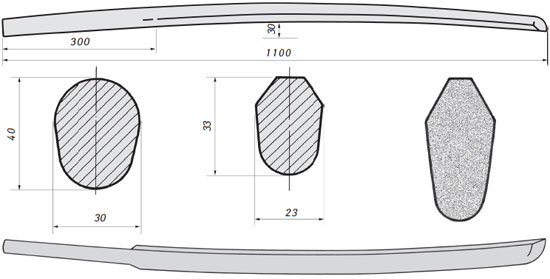 Чертеж катаны. Боккен чертеж. Бокен размер чертеж. Бокен катана чертеж. Меч боккен чертеж.