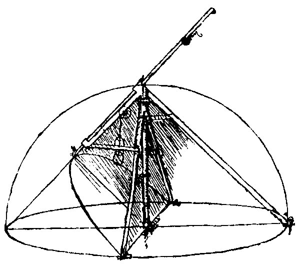 Леонардо да винчи чертежи телескопа