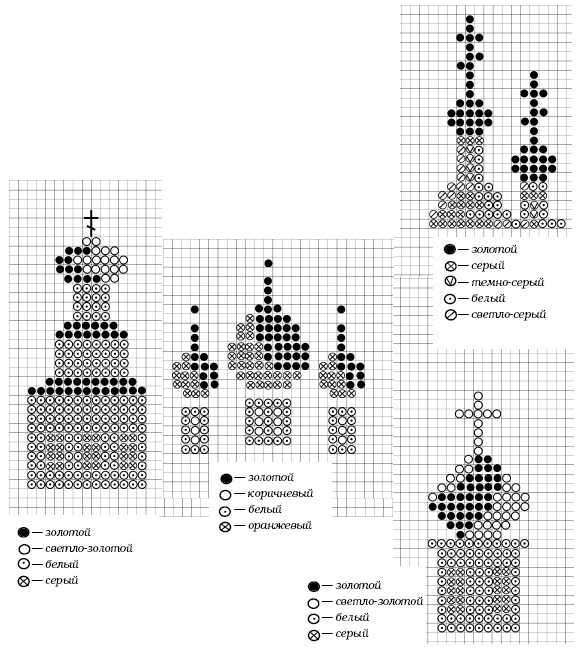 Бисерные схемы крестиком