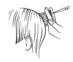 Стрижки на соединение волосы
