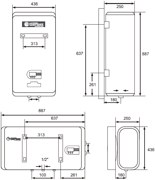 If 50v thermex схема