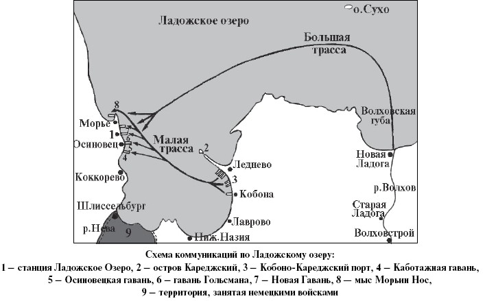 Битва на ладожском озере карта