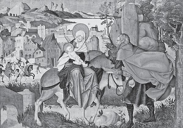 Xvii xii. Картины Дюреров бегство в Египет. Бегство в Египет 17 век. Бегство в Египет гравюра. Побег св. семьи в Египет Сегерс гравюра.